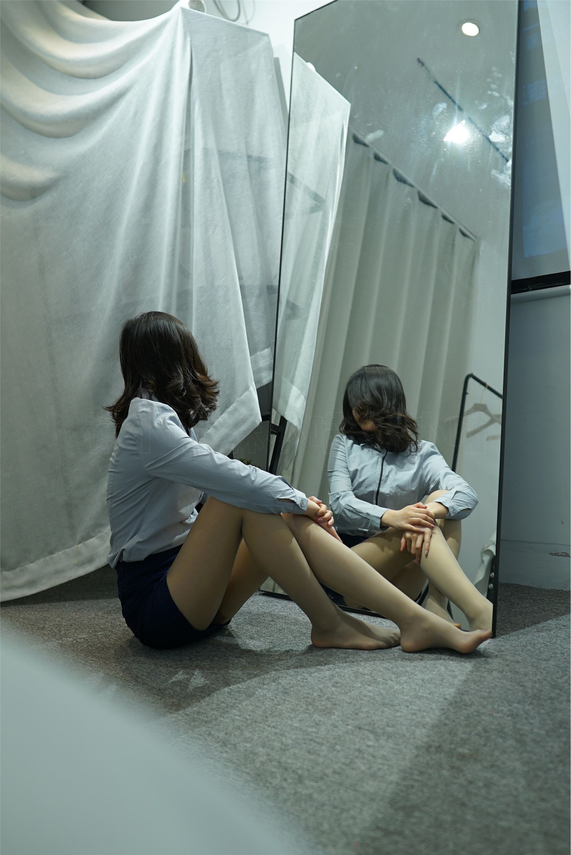 KittyWawa袜小喵  KT145《镜中我》